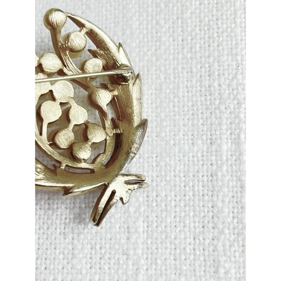 Vintage Trifari Olympic Style Brooch Pin - Picture 4 of 6